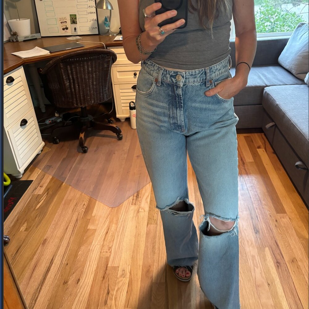 ZARA • HIGH RISE • WIDE LEG • 8 - Picture 5 of 8